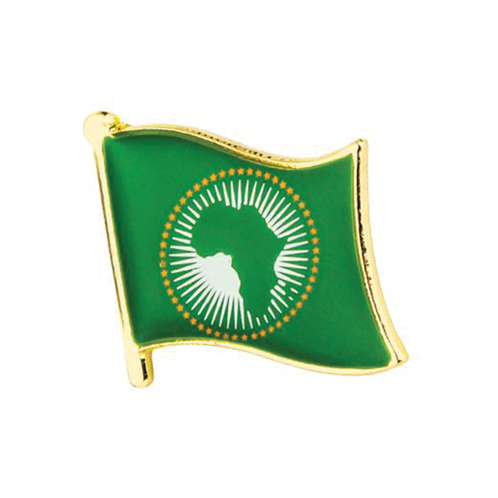 African Union Flag Pin Badge