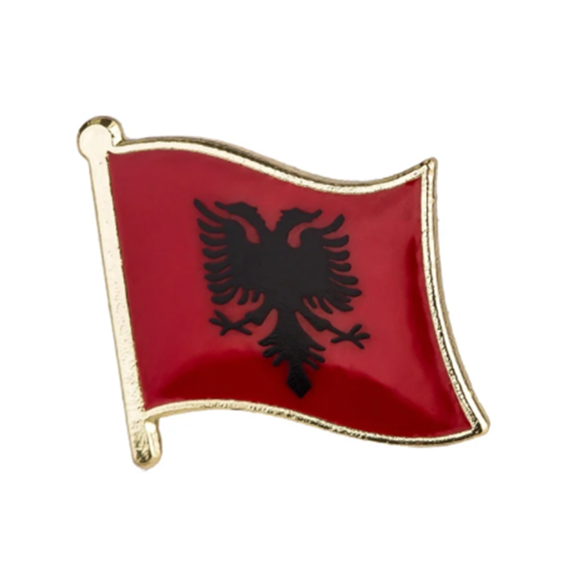 Albania Flag Pin Badge