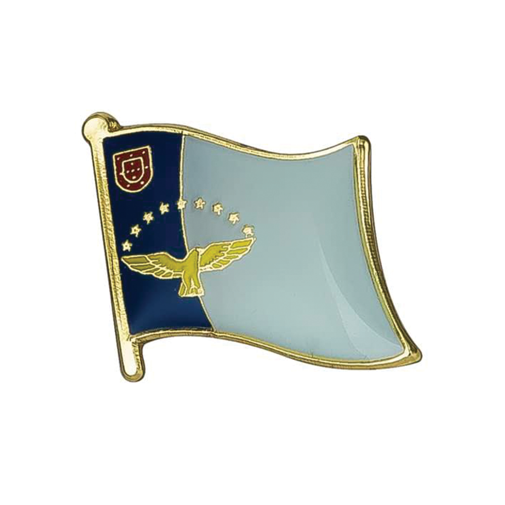 Azores Flag Pin Badge