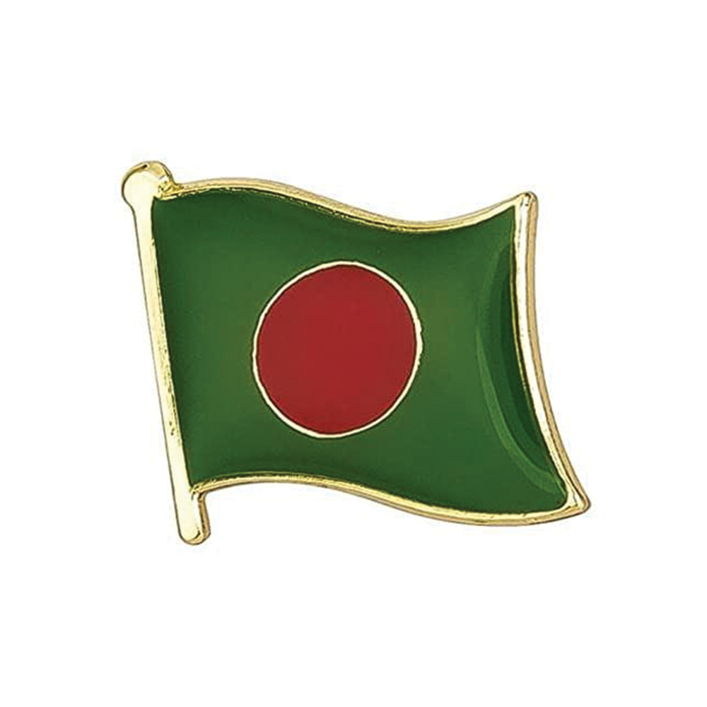 Bangladesh Flag Pin Badge
