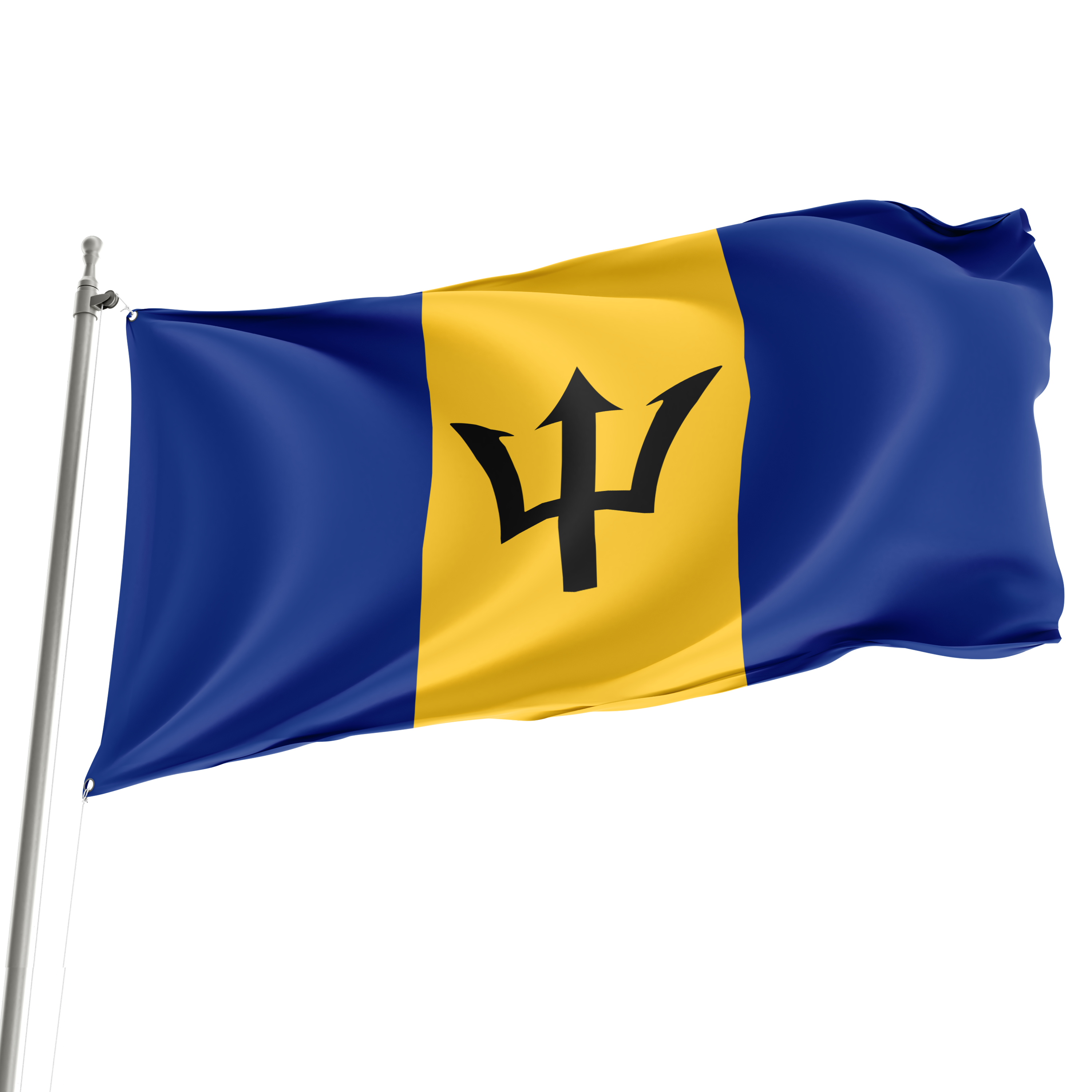 Bandera de Barbados de 3 x 5 pies