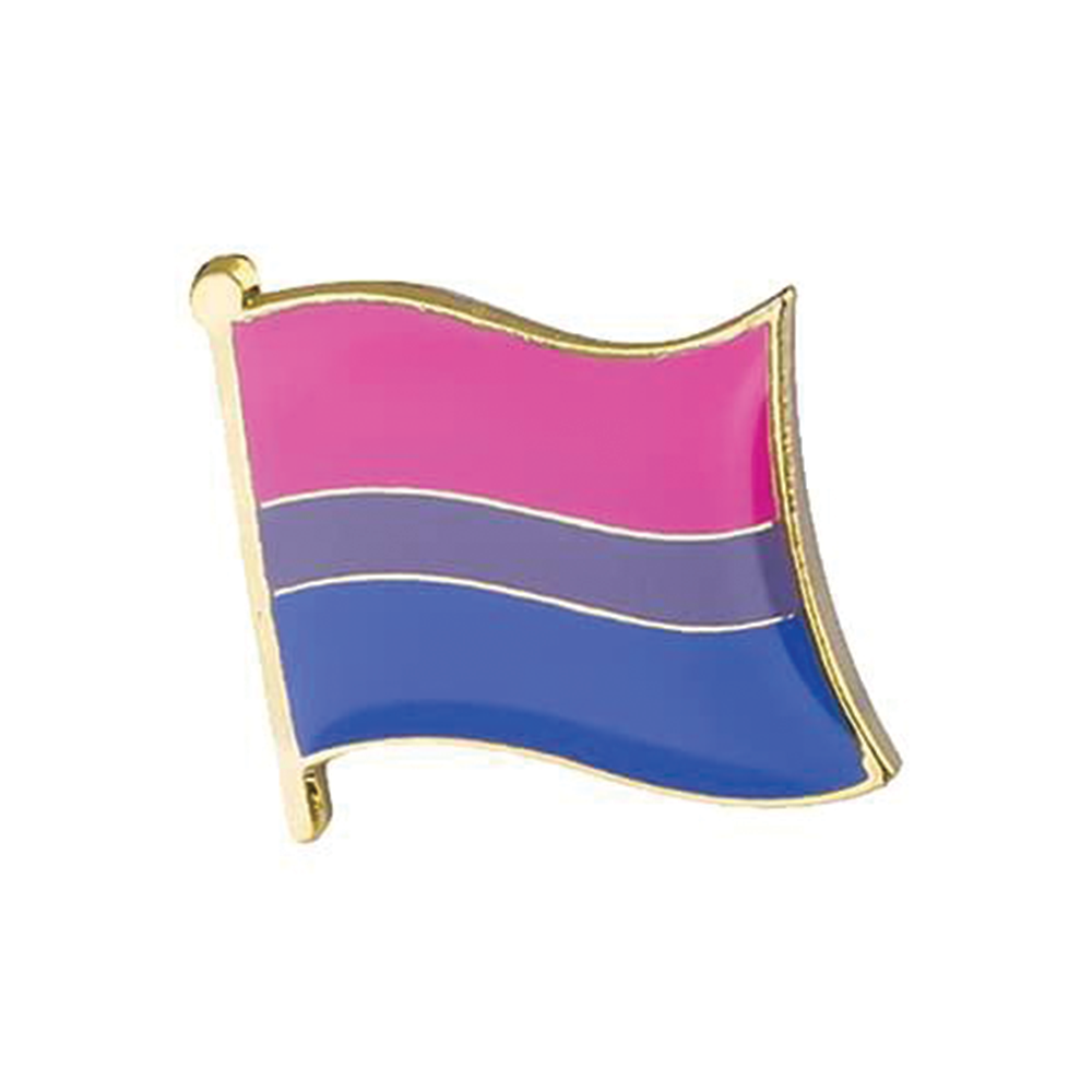 Bisexual Flag Pin Badge