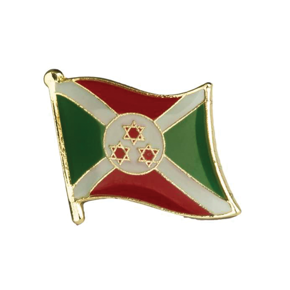 Burundi Flag Pin Badge