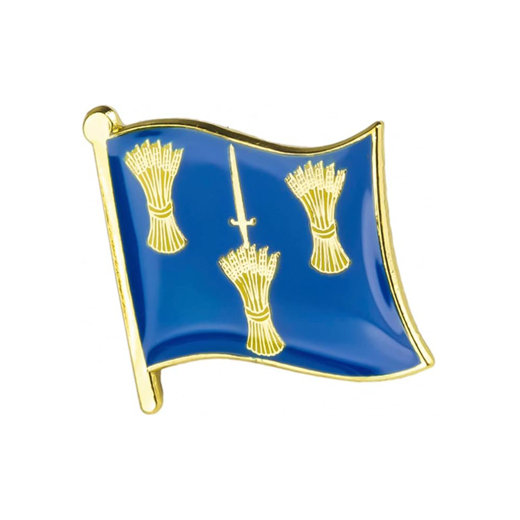 Cheshire Regional English County Flag Pin Badge
