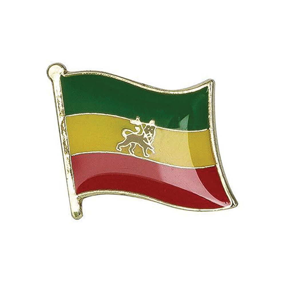 Ethiopia (Judah) Flag Pin Badge