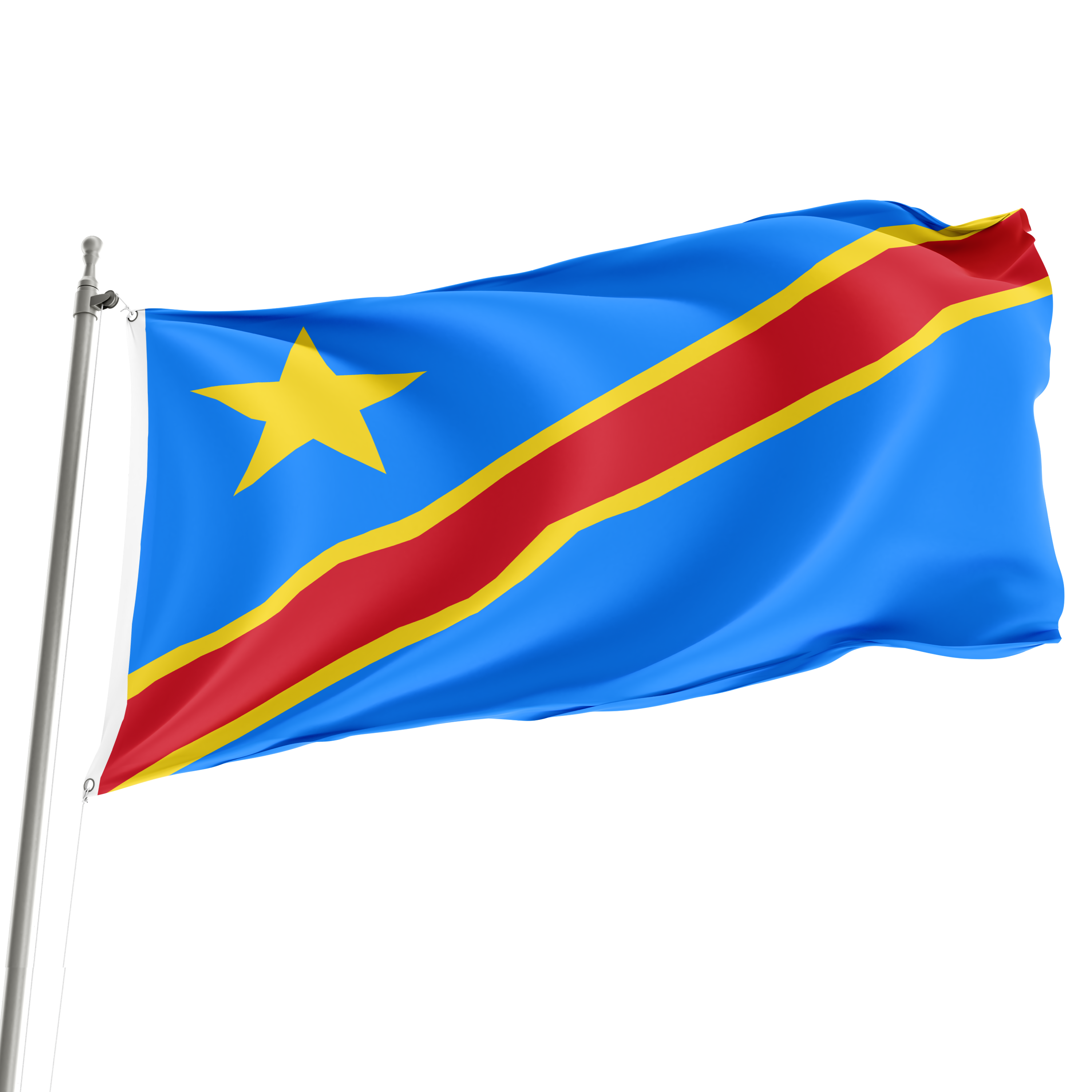 3' x 5' Democratic Republic Of The Congo Flag