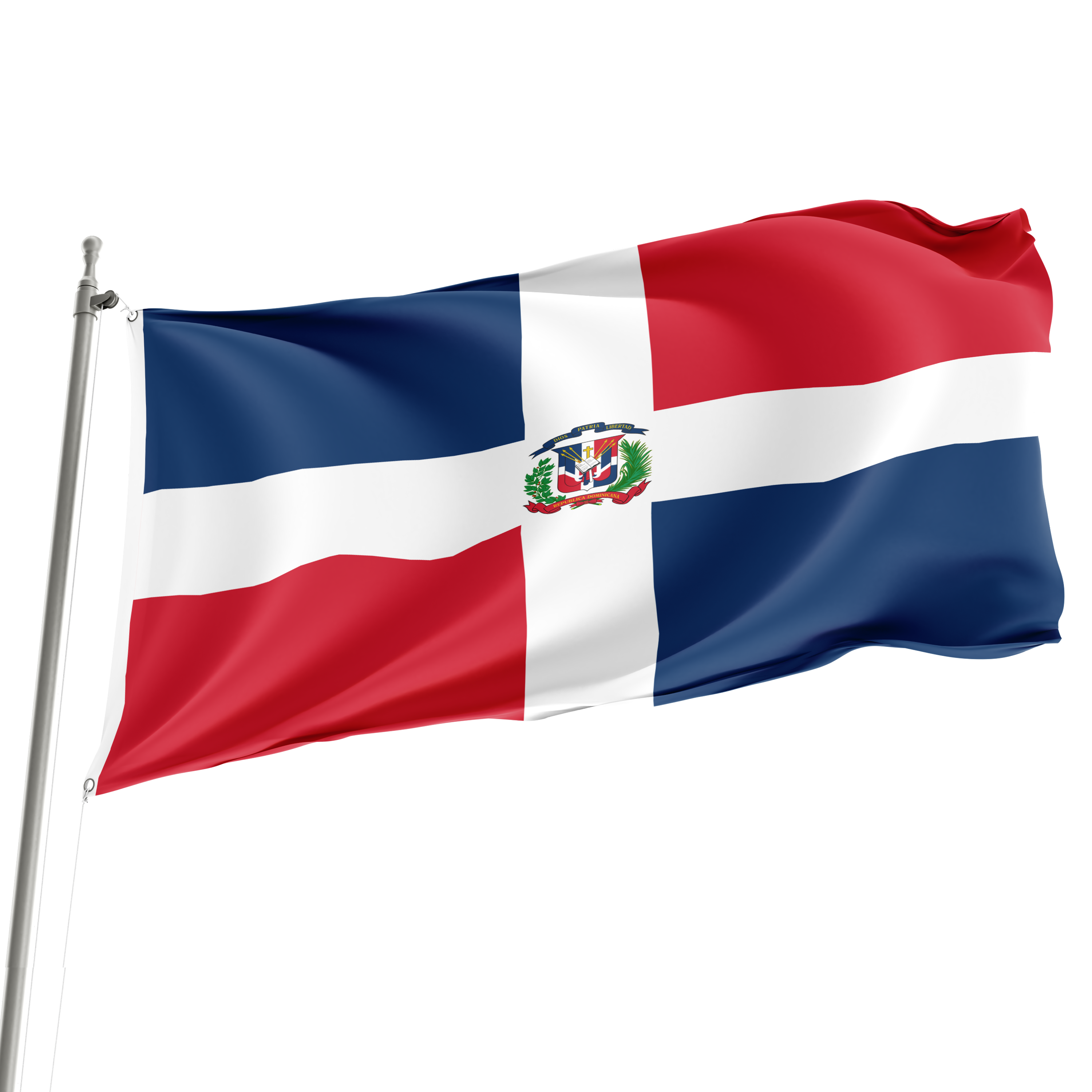 Bandera de República Dominicana de 3' x 5'