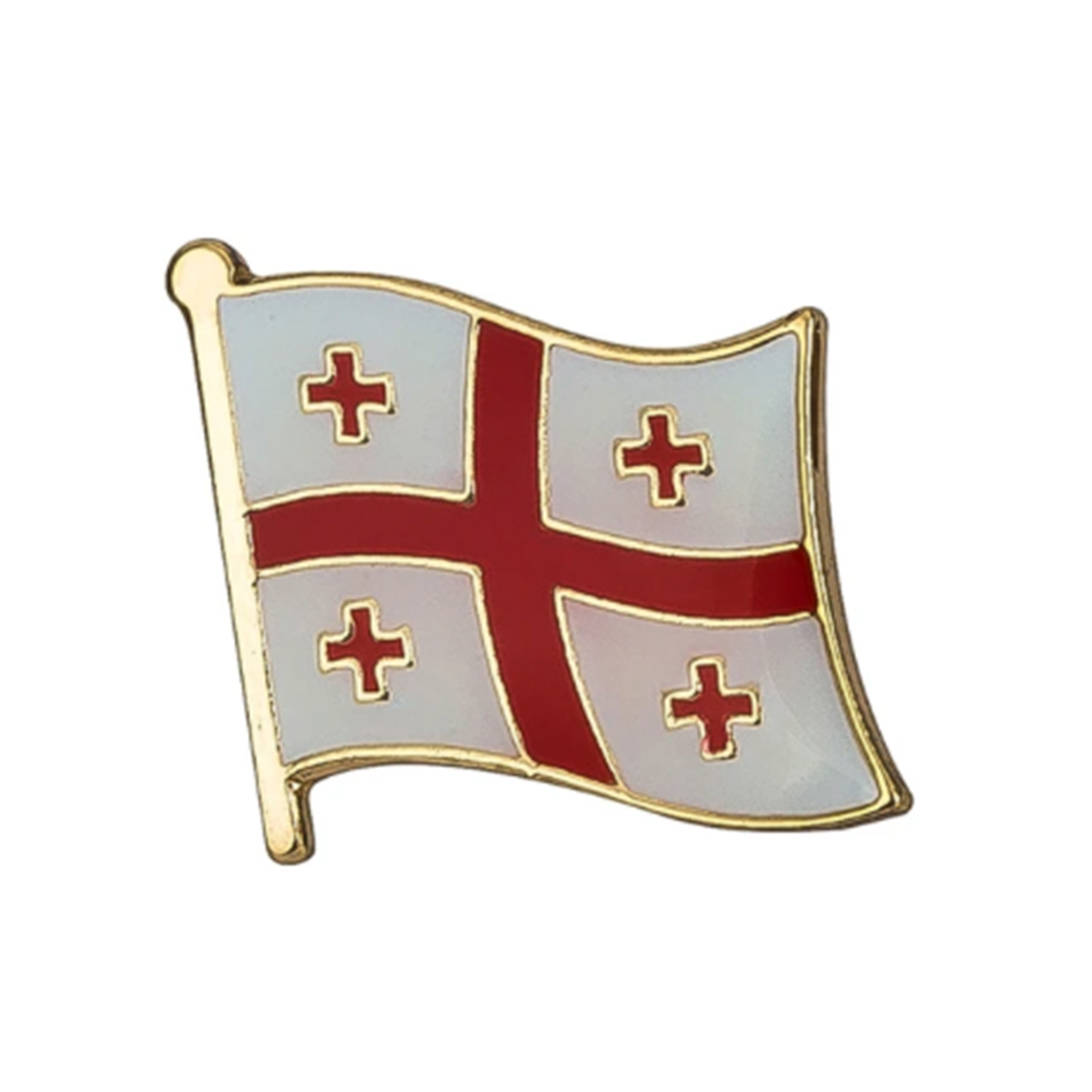 Georgia Flag Pin Badge