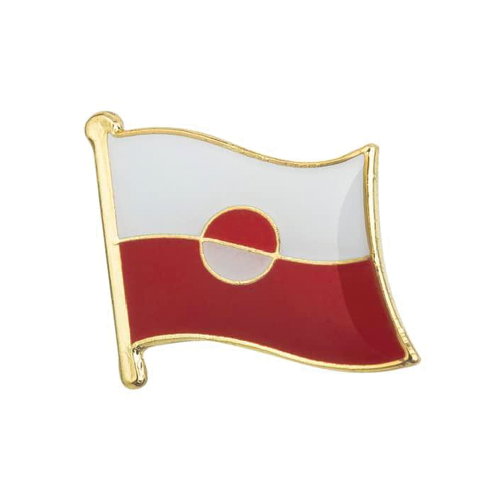 Greenland Flag Pin Badge