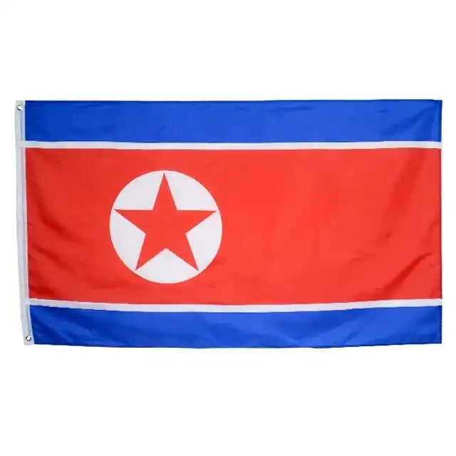 Bandera de Corea del Norte de 3' x 5'