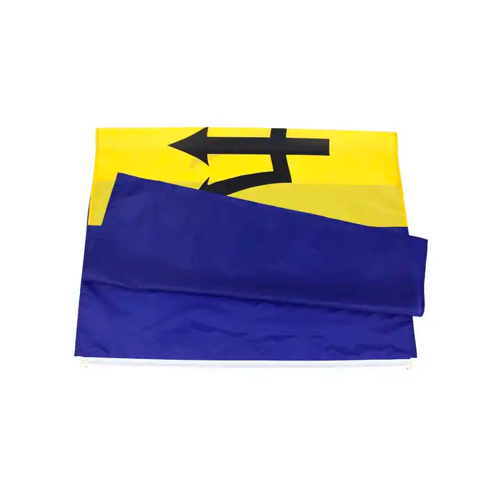 Bandera de Barbados de 3 x 5 pies