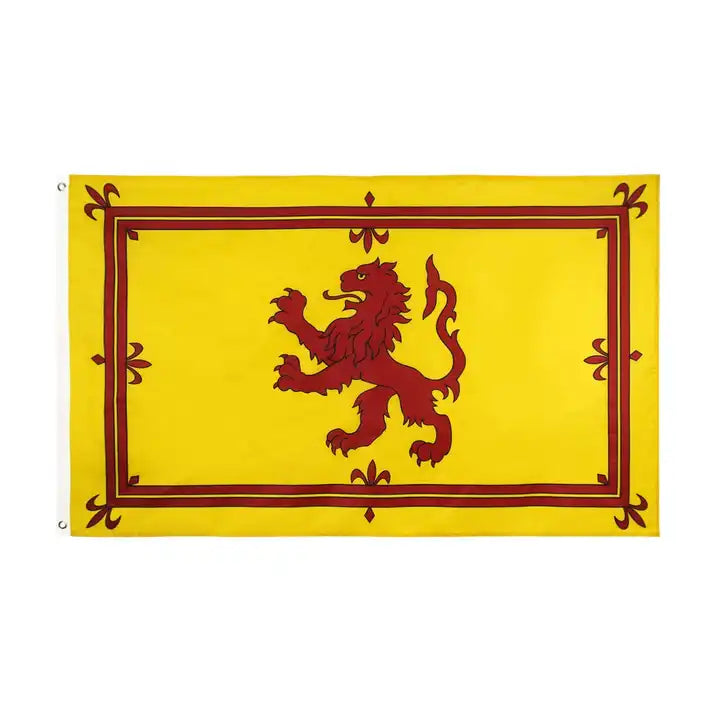 Bandera escocesa del león de 3' x 5'