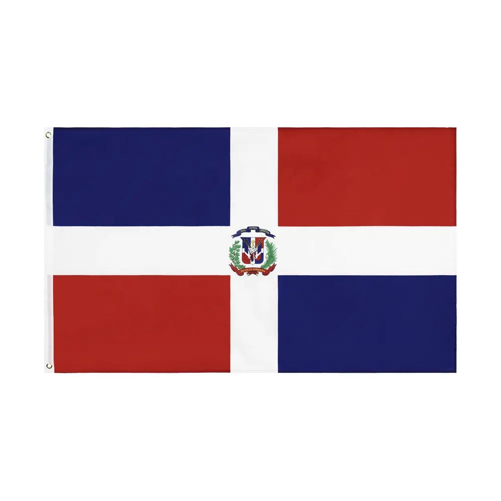 Bandera de República Dominicana de 3' x 5'