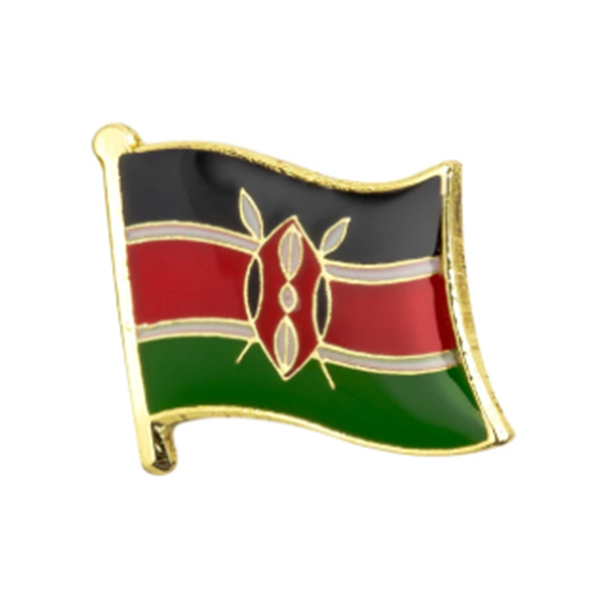 Kenya Flag Pin Badge