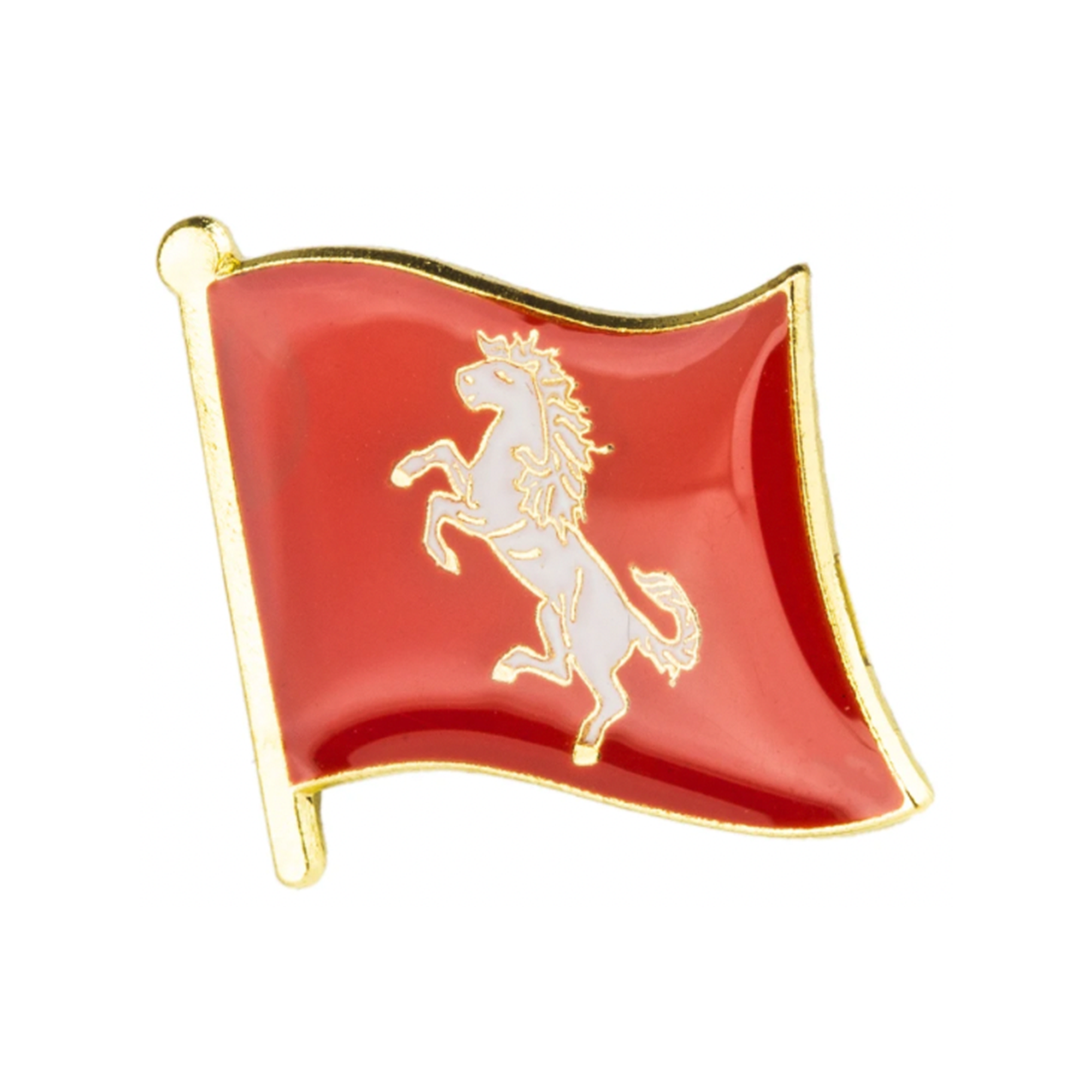 Kent English County Flag Pin Badge