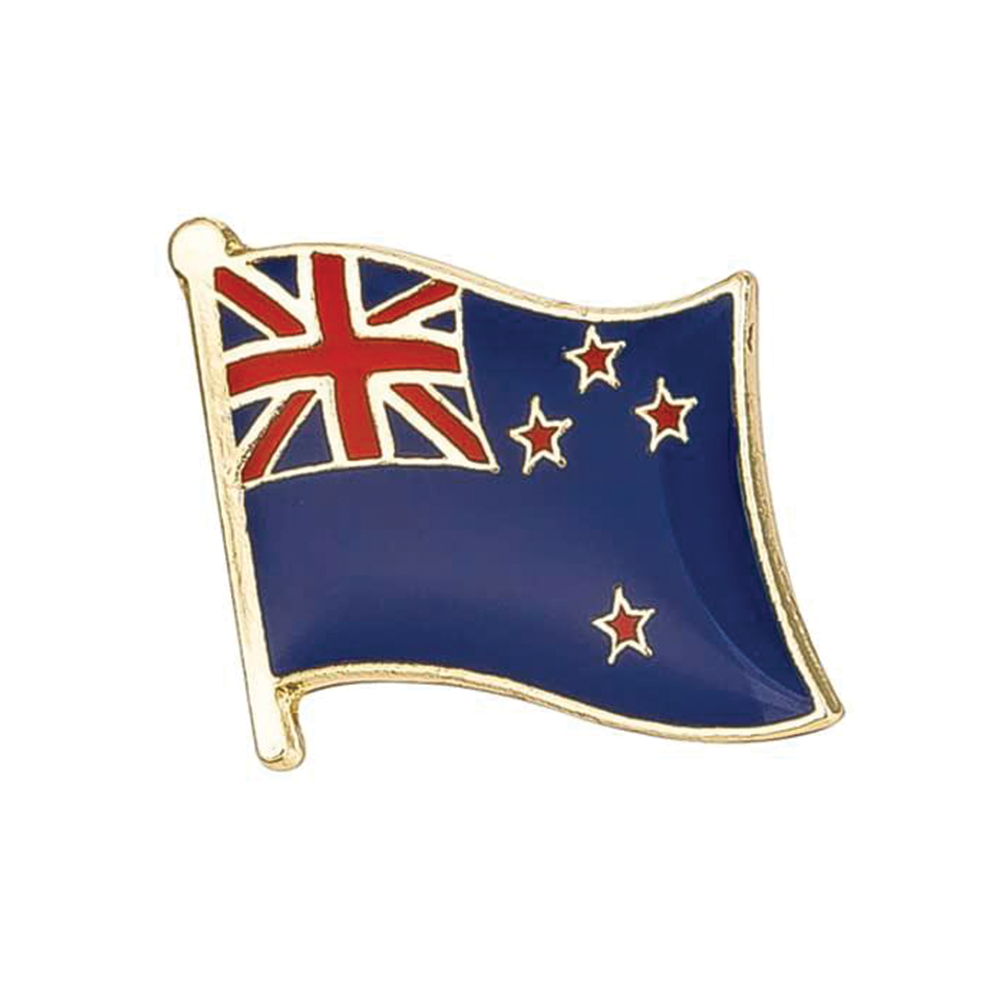 New Zealand Flag Pin Badge