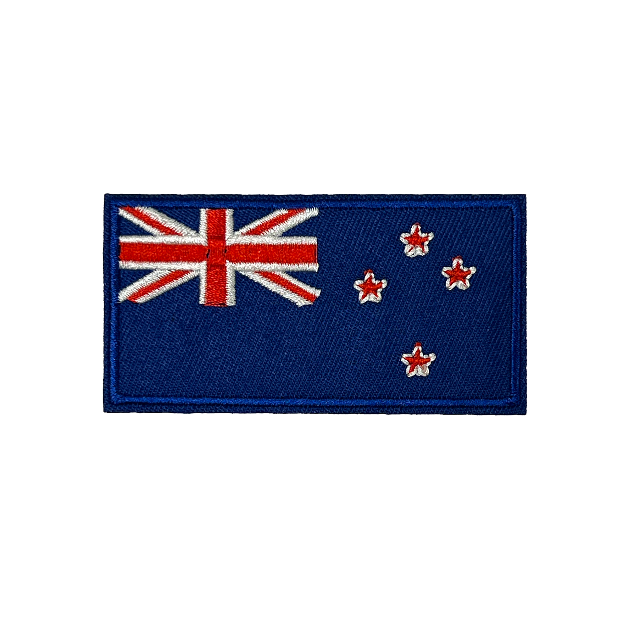 New Zealand Rectangle Embroidery Patch (8 x 4cm)