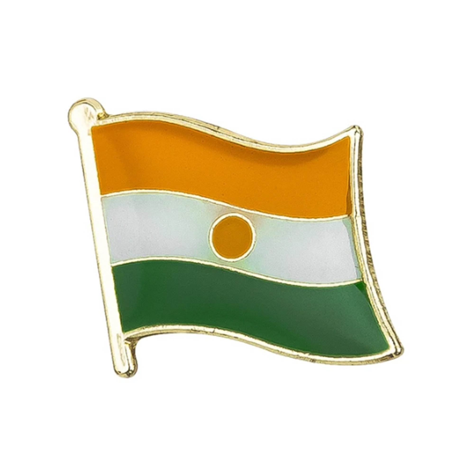 Niger Flag Pin Badge