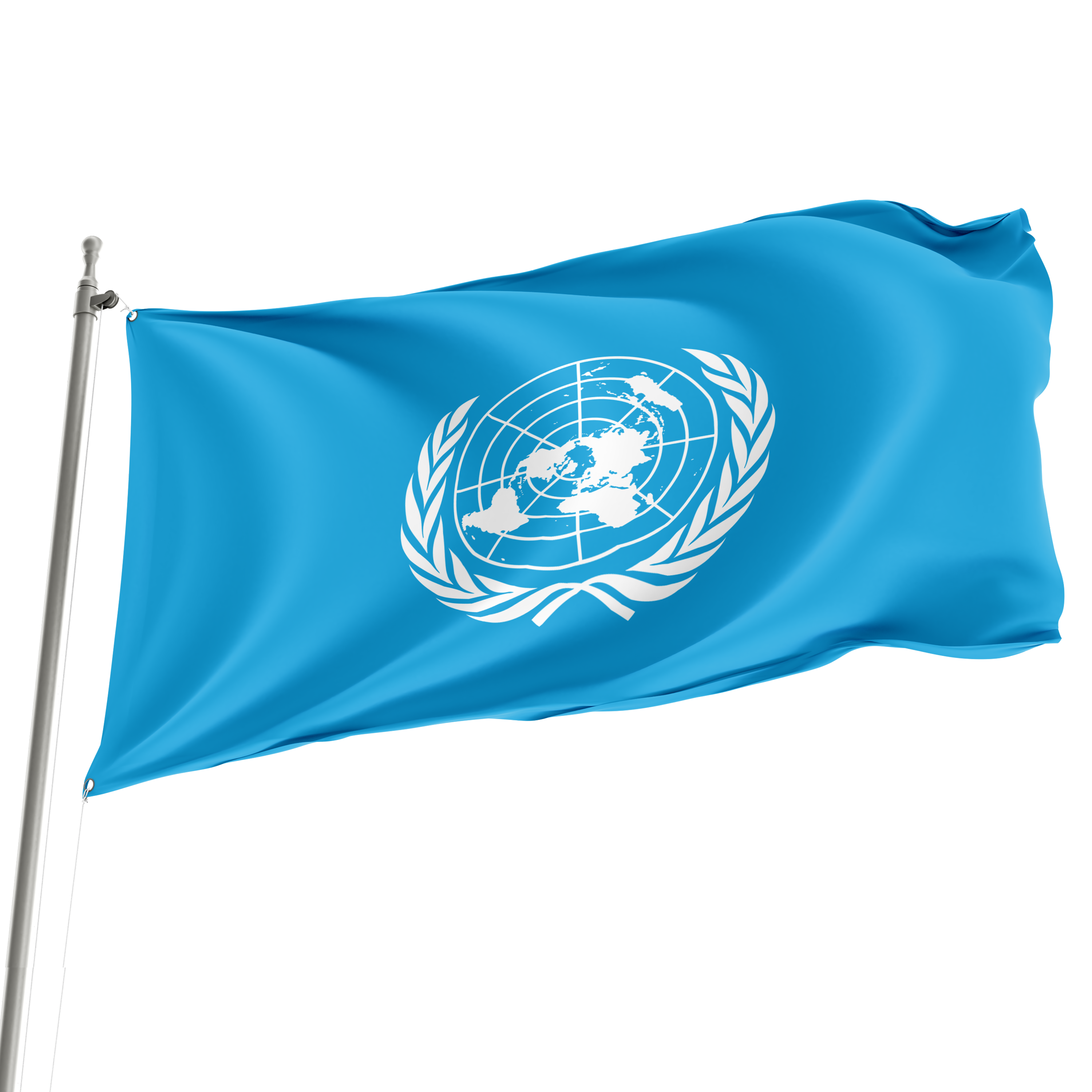 3' x 5' United Nations U.N Flag