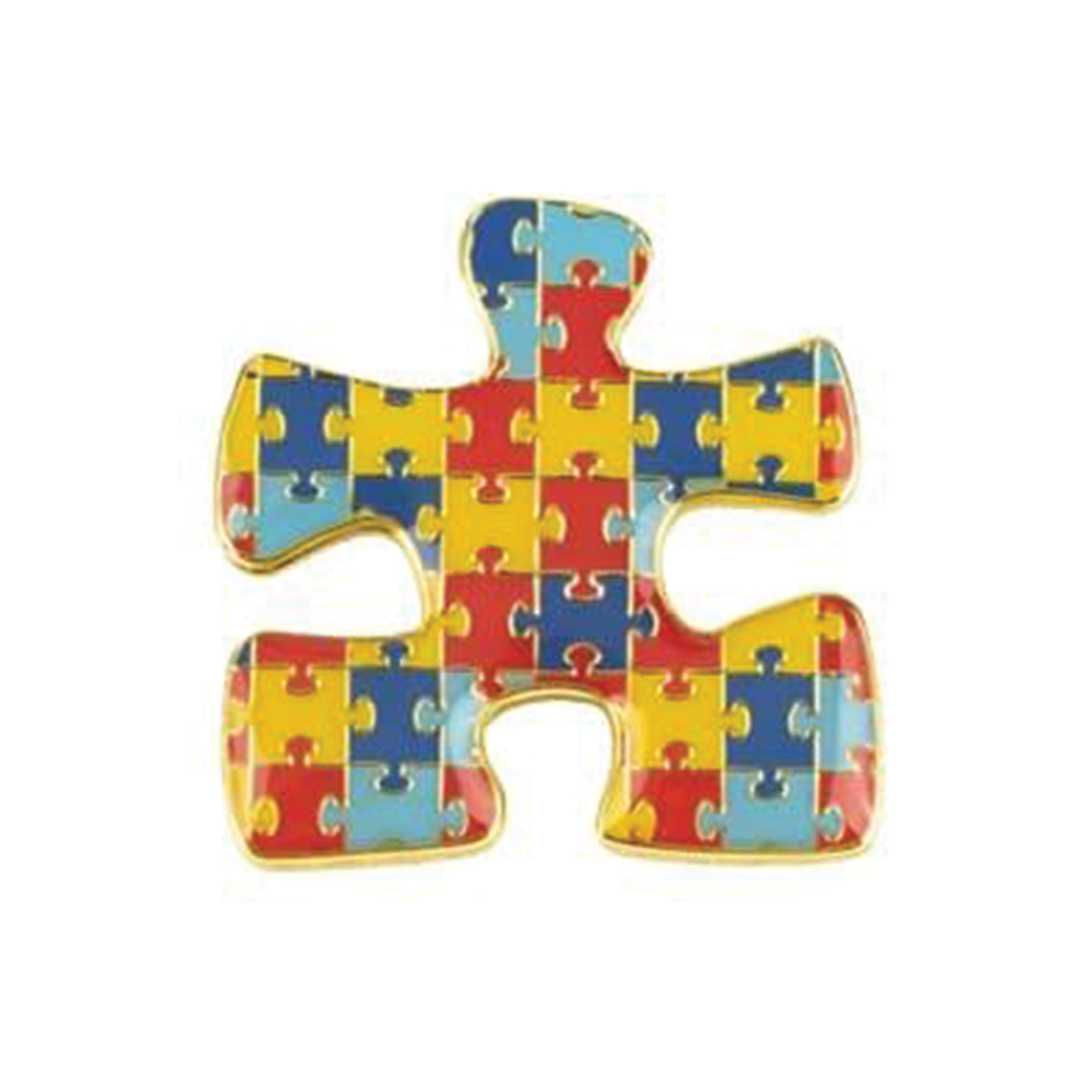 Autism Awareness Pin Badge