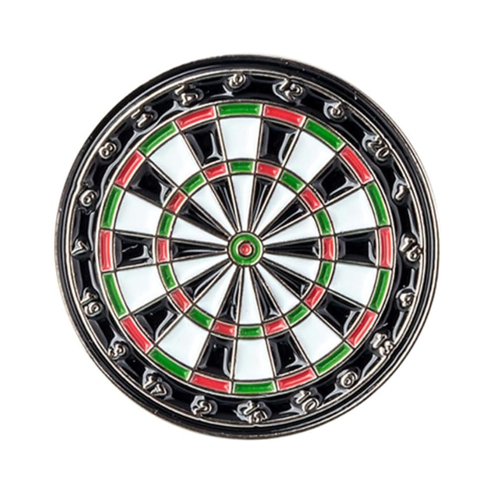 Dart Board Pin Badge