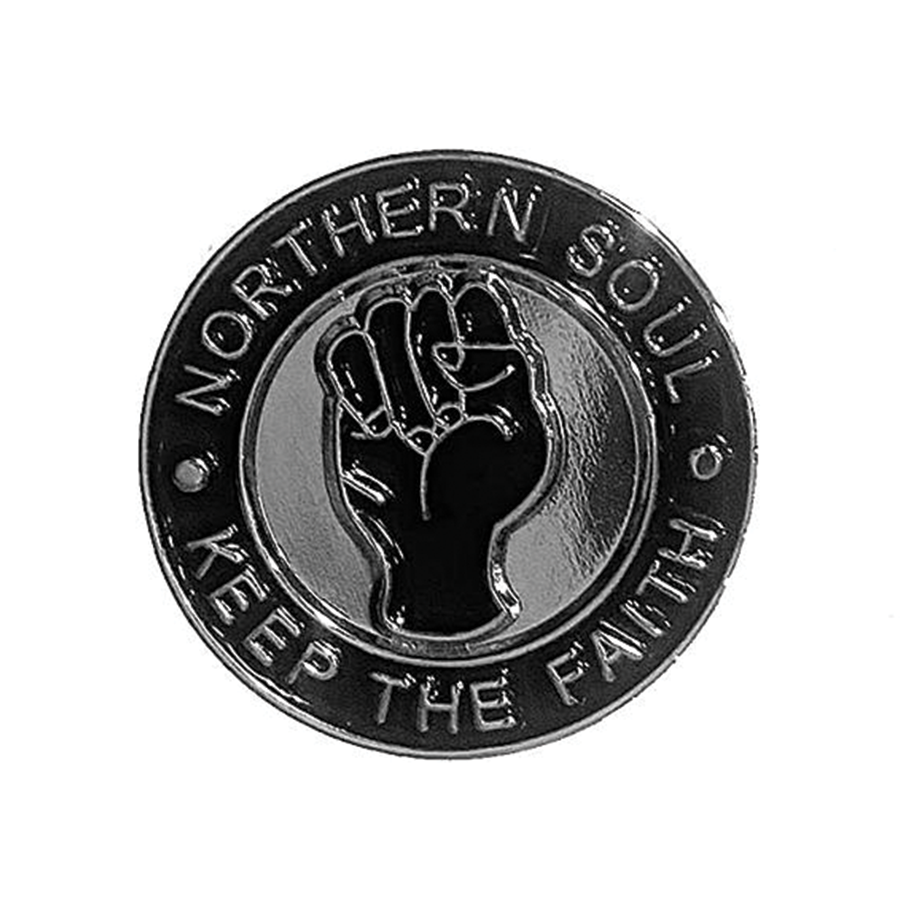Northern Soul Pin Badge