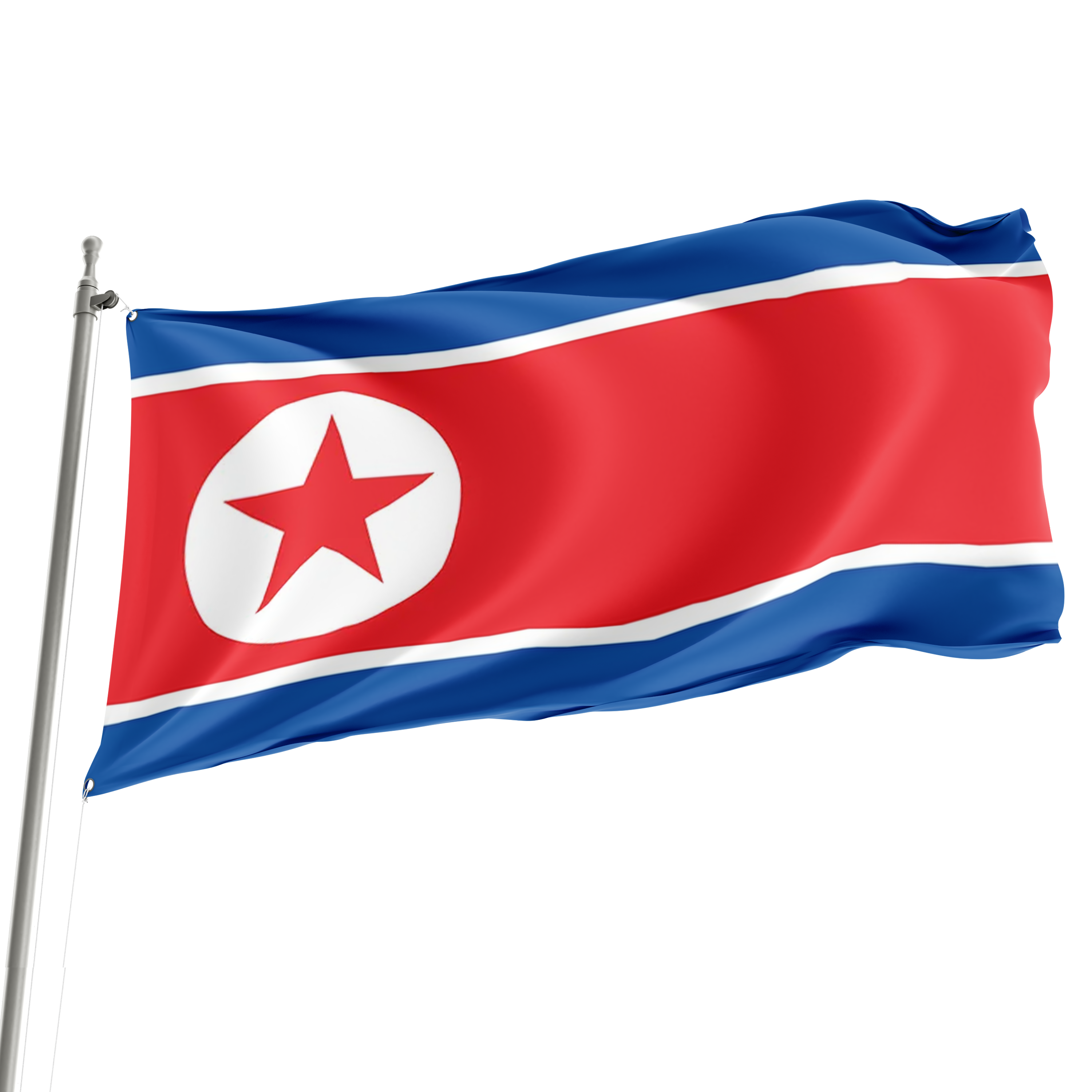 Bandera de Corea del Norte de 3' x 5'