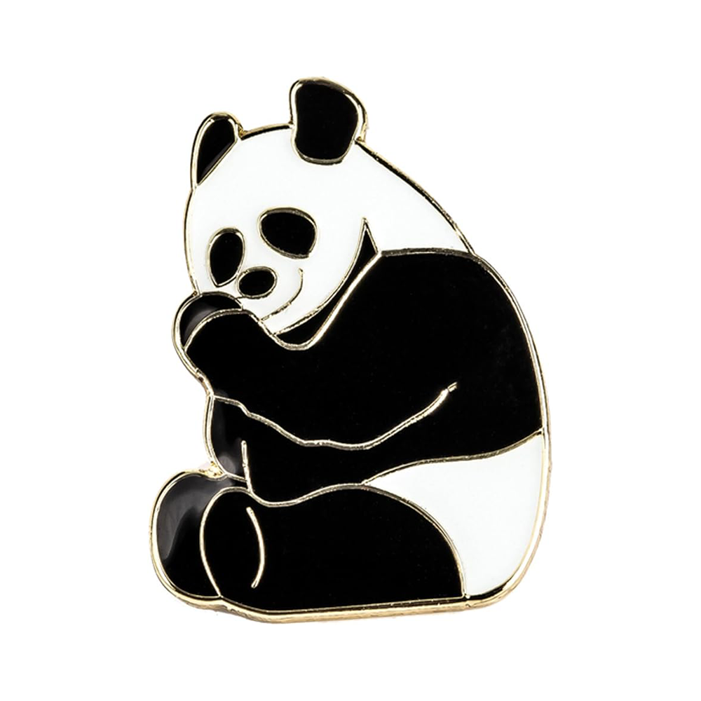 Panda Bear Pin Badge