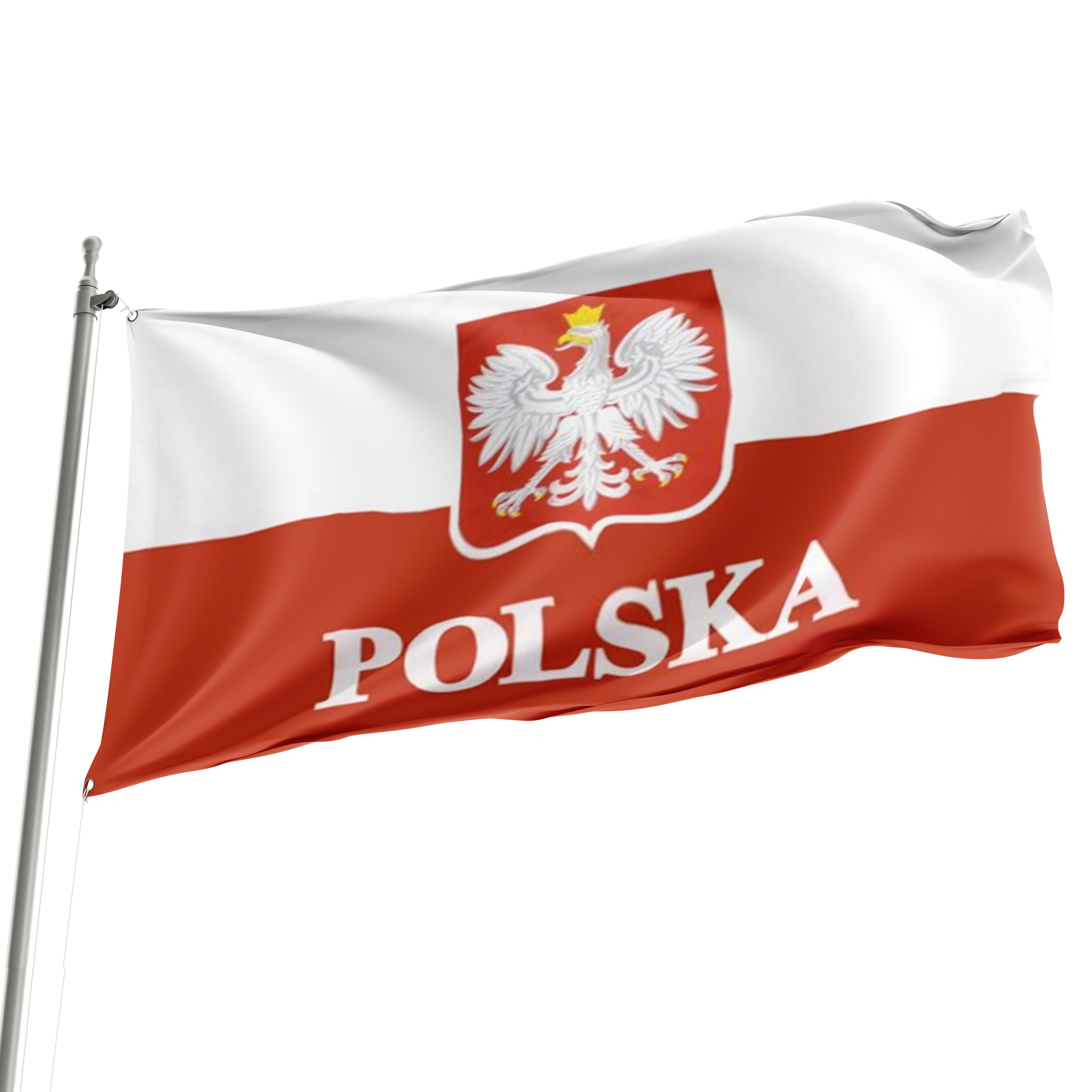 Bandera de Polonia de 3' x 5'