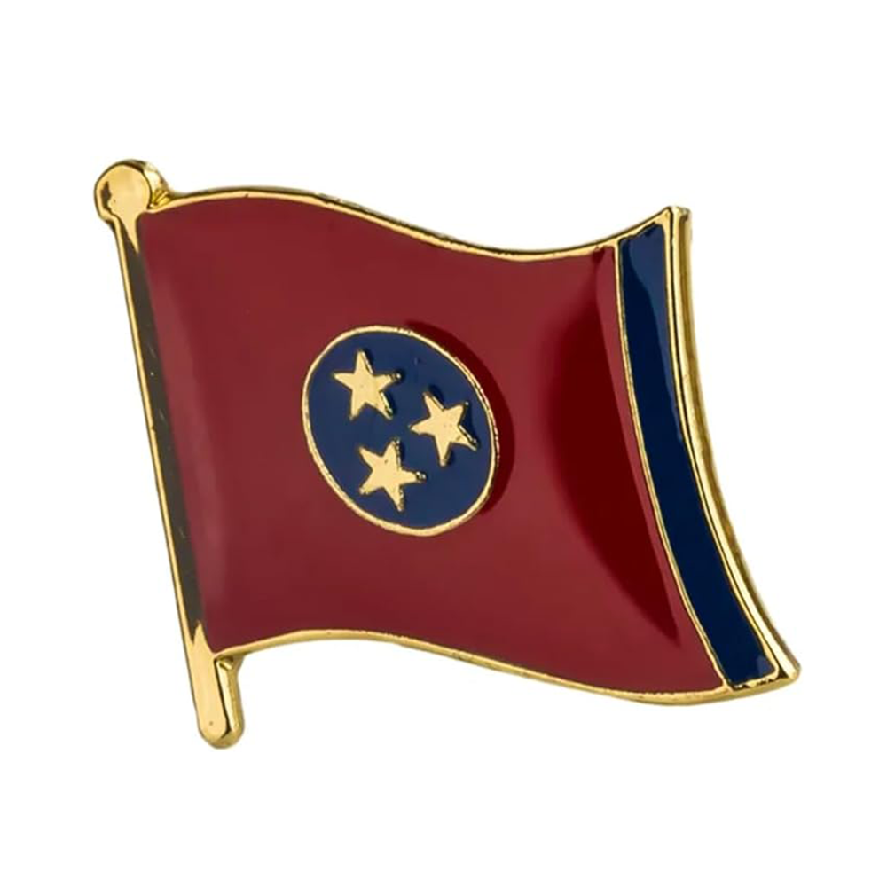 Tennesse Flag Pin Badge