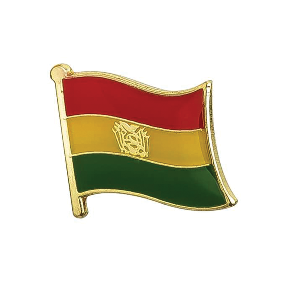 Bolivia Flag Pin Badge
