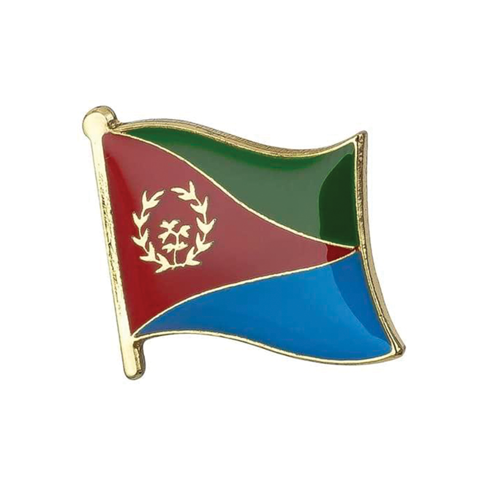 Eritrea Flag Pin Badge