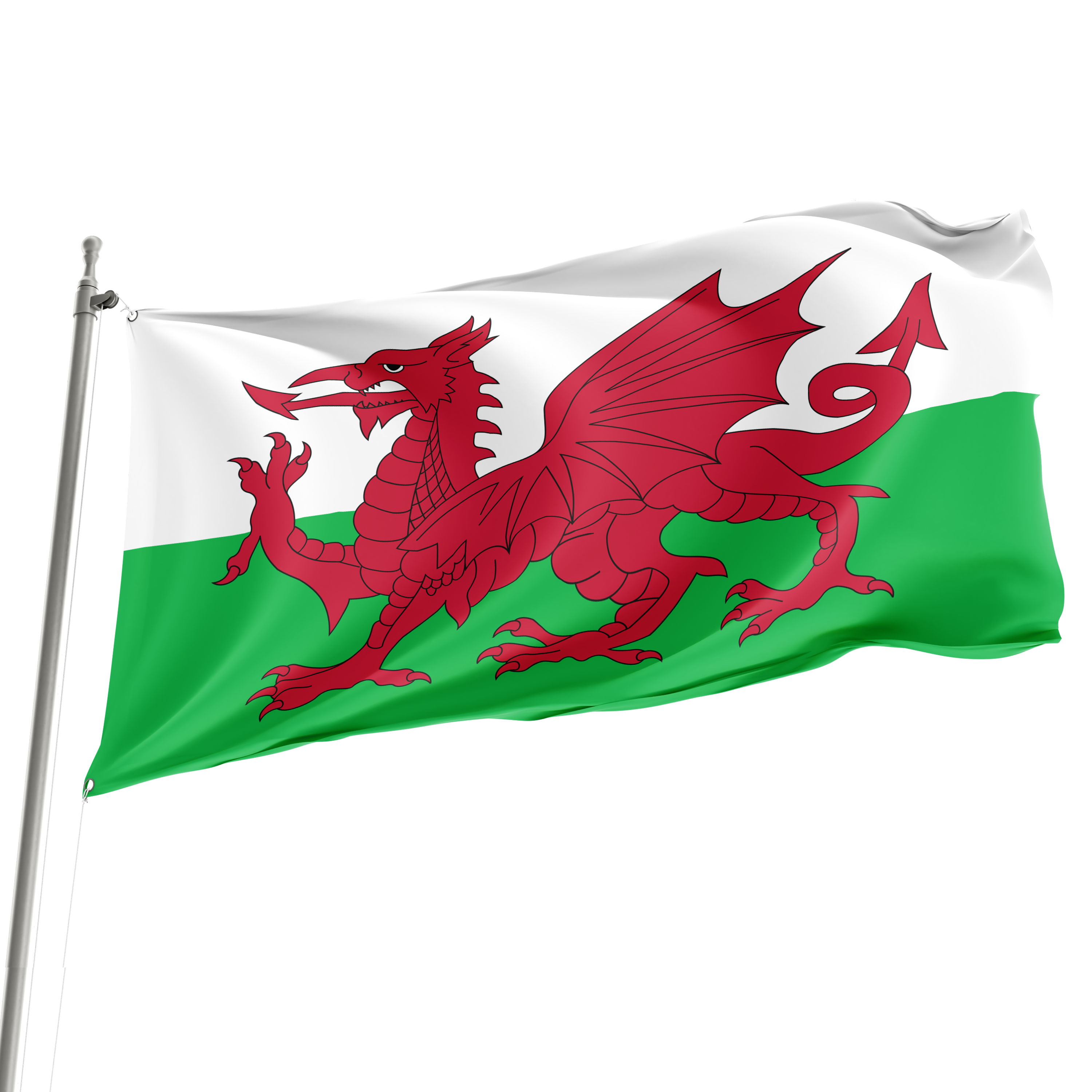 3' x 5' Wales Flag