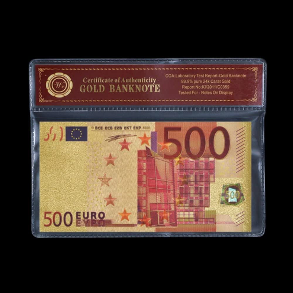 €500 Euro Golden Banknote