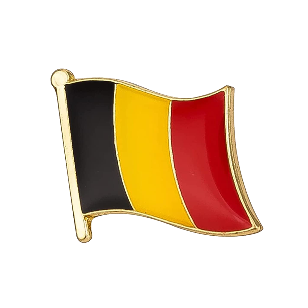 Belgium Flag Pin Badge
