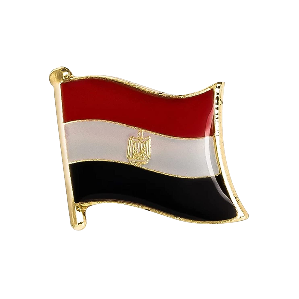 Egypt Flag Pin Badge
