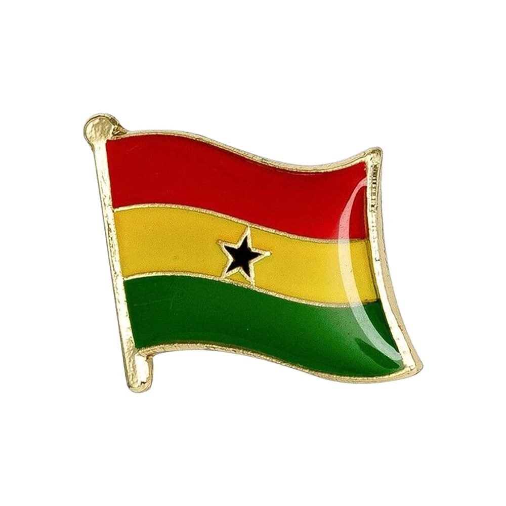 Ghana Flag Pin Badge
