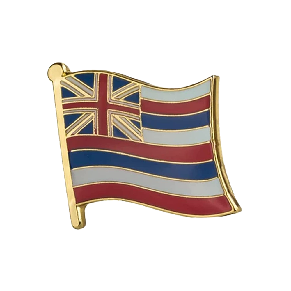 Hawaii Flag Pin Badge