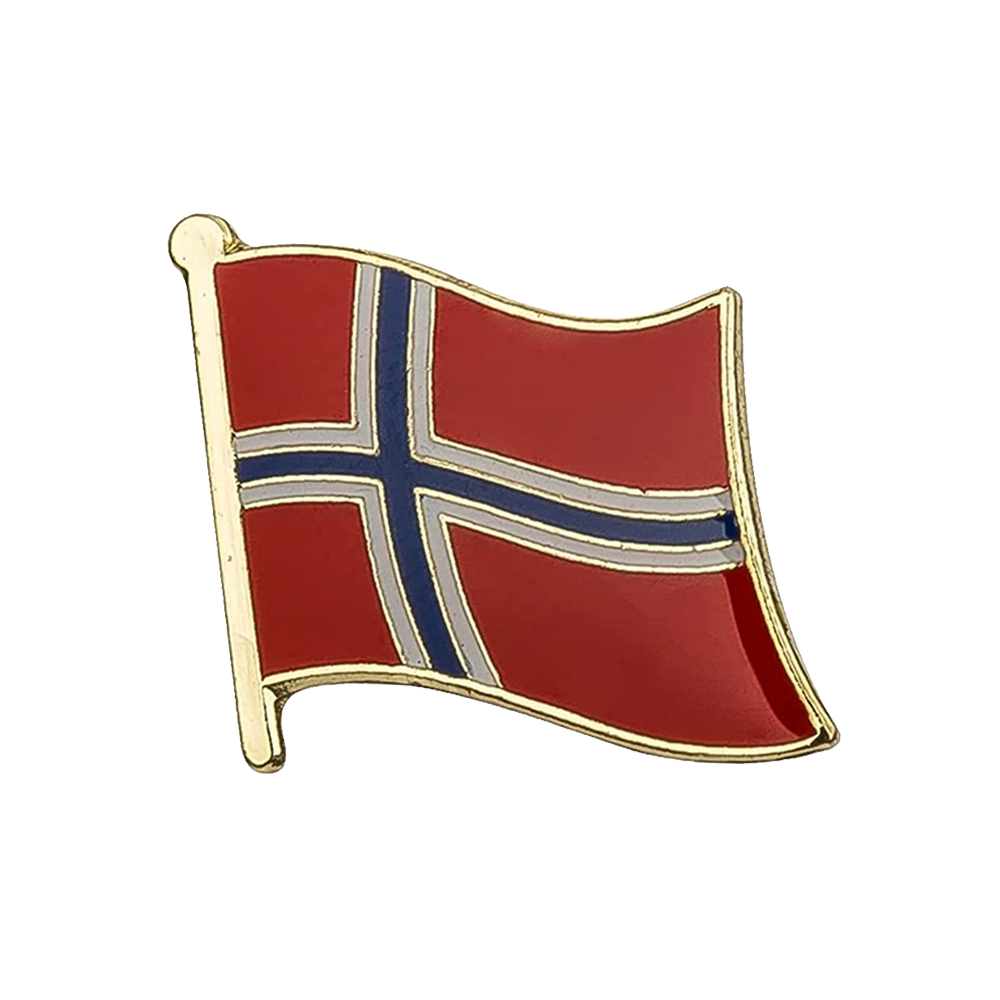 Norway Flag Pin Badge