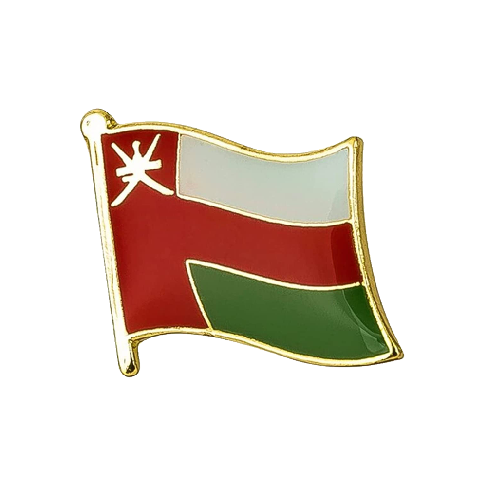 Oman Flag Pin Badge
