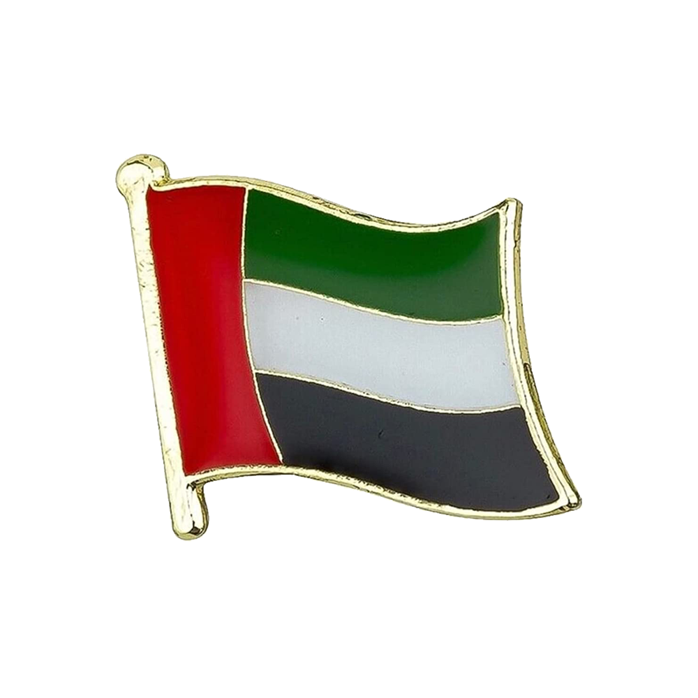 UAE United Arab Emirates Flag Pin Badge