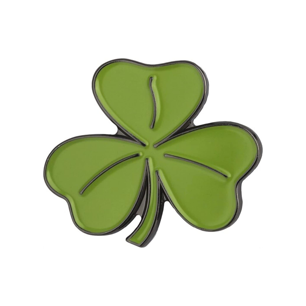 Irish Clover Pin Badge