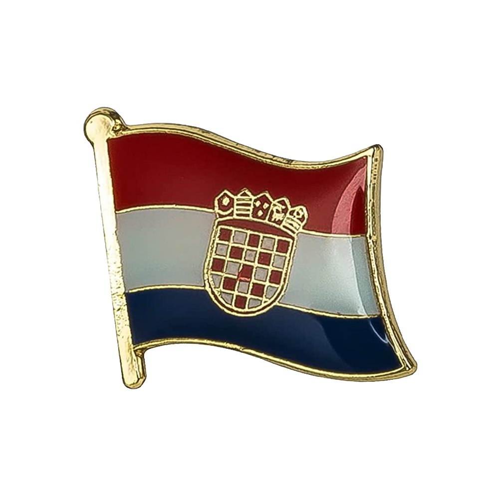 Croatia Flag Pin Badge
