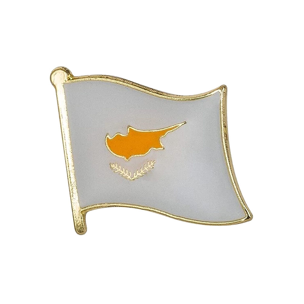Cyprus Flag Pin Badge