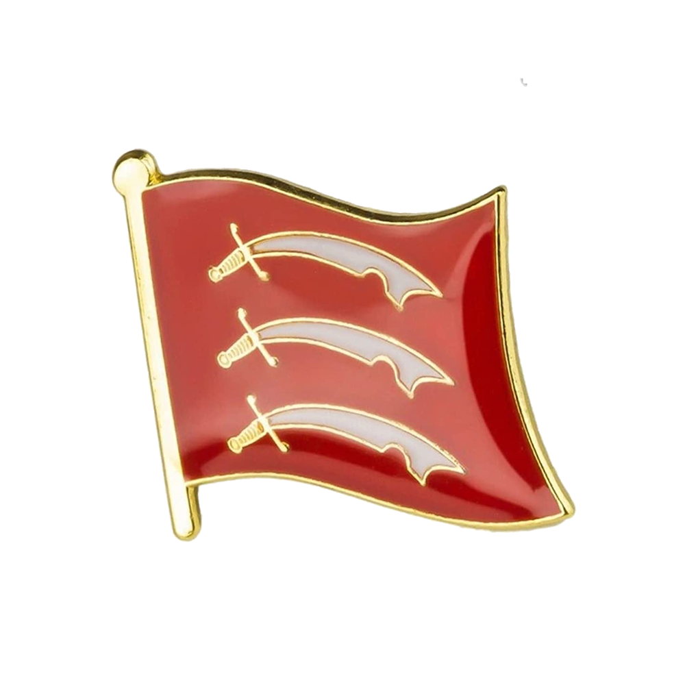 Essex County Flag Pin Badge