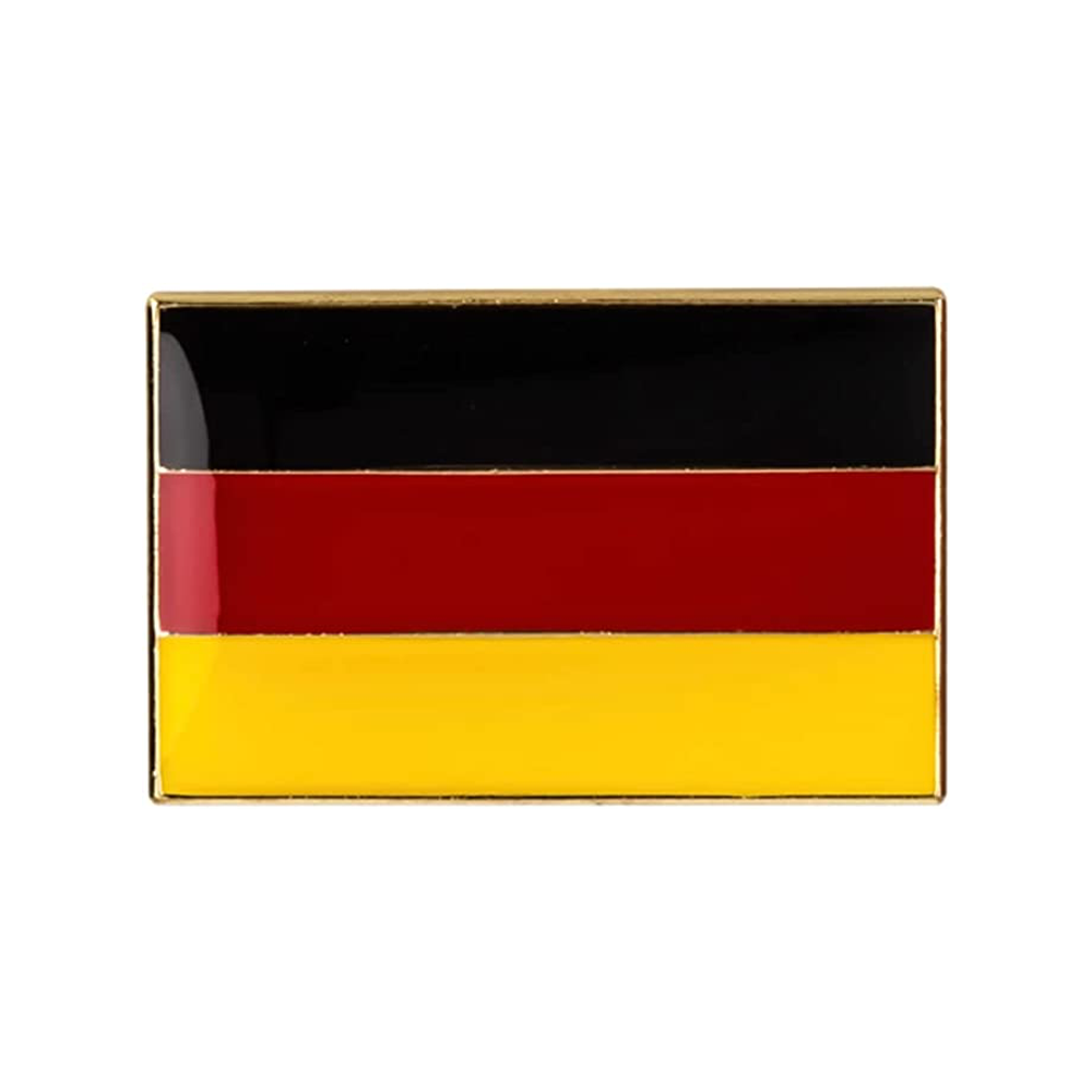 Germany Rectangle Flag Pin Badge