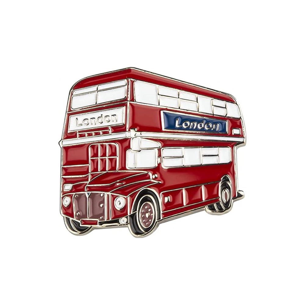 London Bus Pin Badge