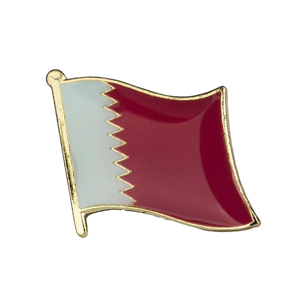 Qatar Flag Pin Badge