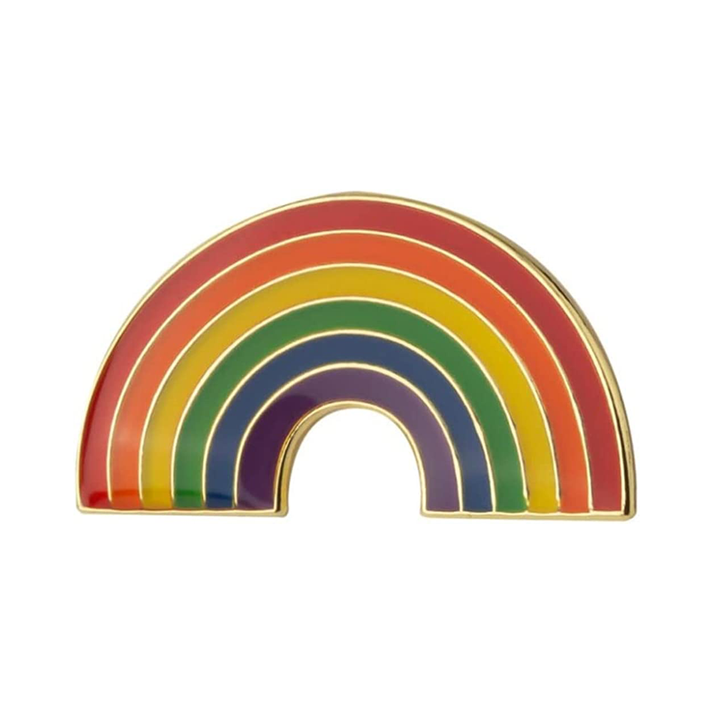 Rainbow Pride Pin Badge