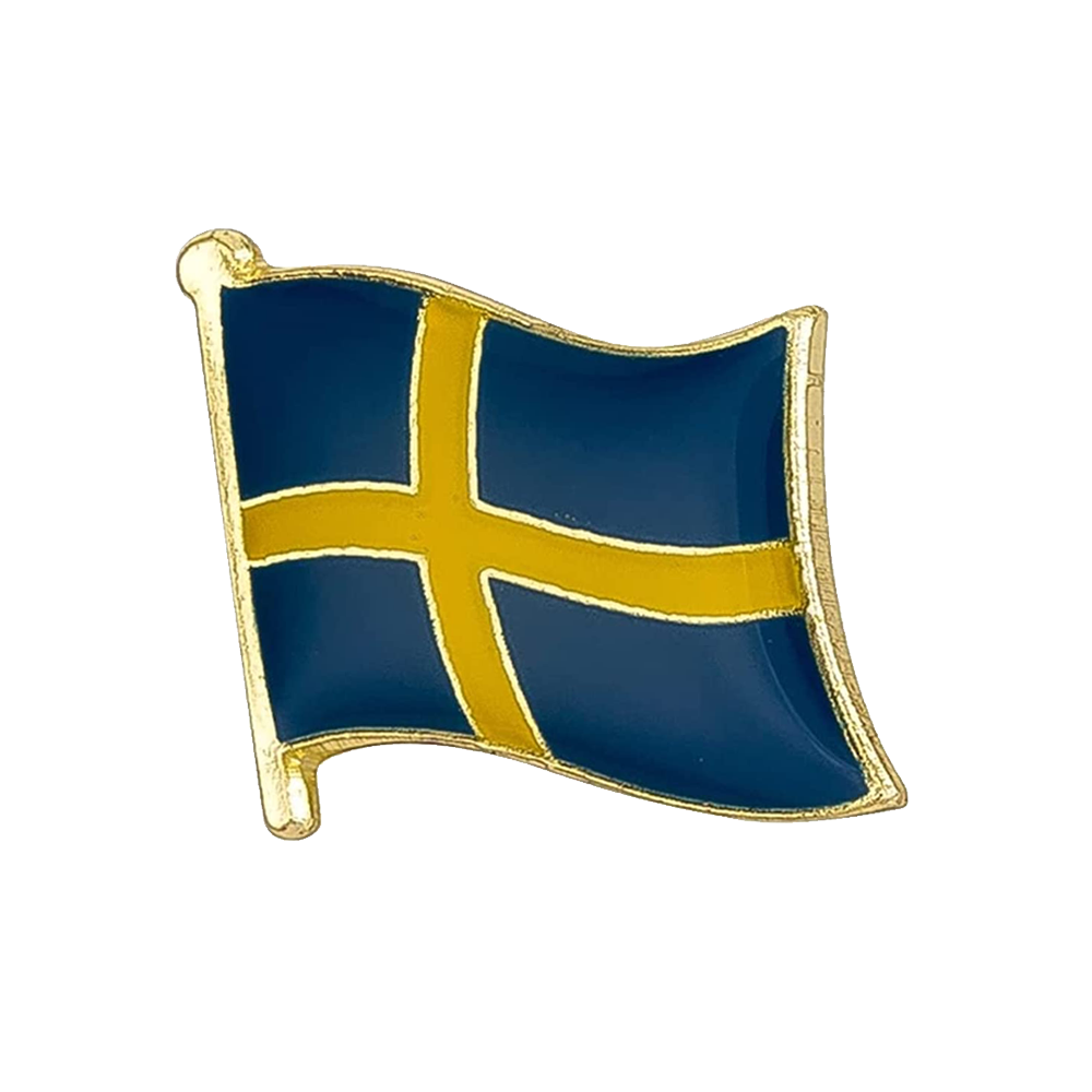 Sweden Flag Pin Badge